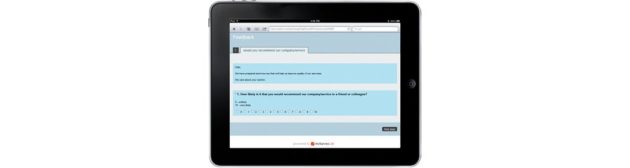 iPad and Android (tablet) online surveys