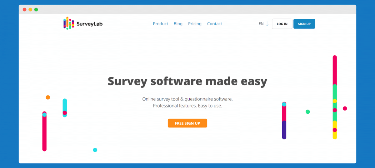 Surveylab - a tool for running a student perception survey