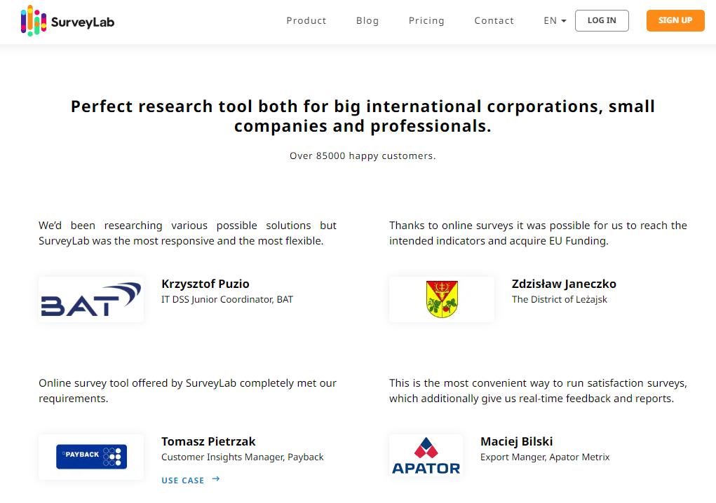 Surveylab - Zoho survey alternative