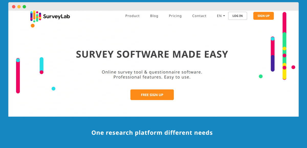 Surveylab - Surveysprarrow's alternative.