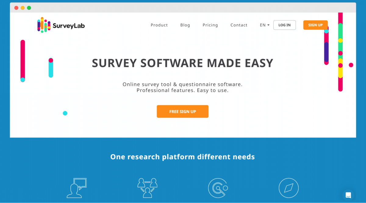 Surveylab, an alternative to Medallia.